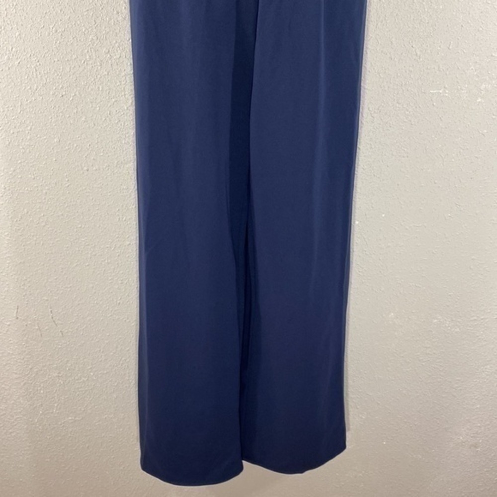 NWT Francesca’s Mi Amor Jean navy lace jumpsuit - Picture 4 of 11